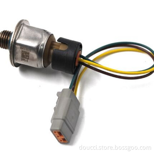 Fuel Injection Control Pressure ICP Sensor 1845536C91 3PP6-8 For International Navistar With Pigtail Plug Wire Kit